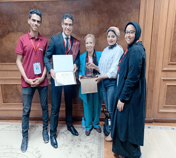 Al-Nahda University shines again and wins second place at the level of the Republic in the ideal student competition.