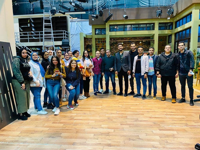 TV Channels (DMC & TEN) inside The faculty of mass communication – Alnahda university