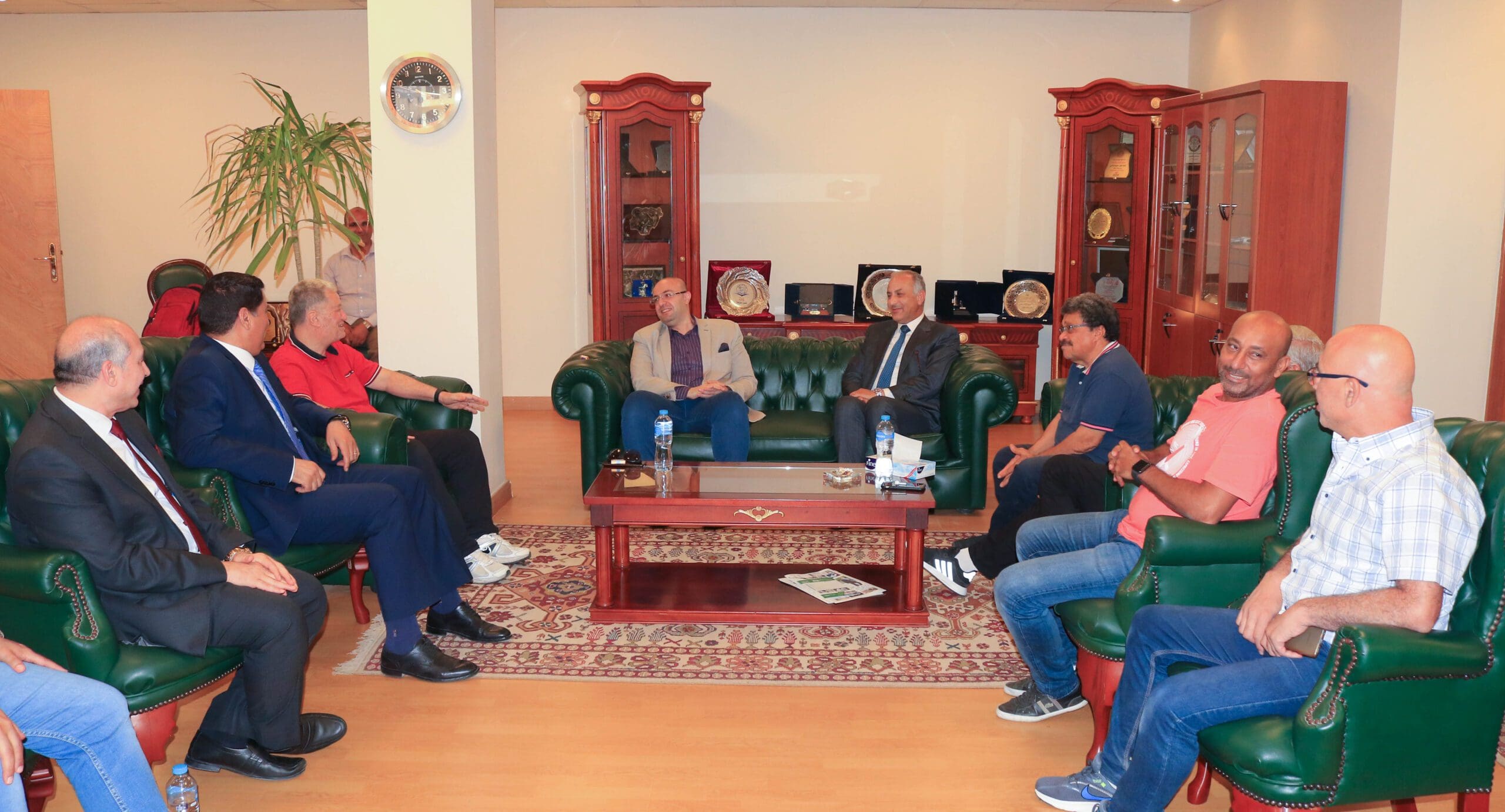 The launch of the first academy for Al-Ahly Club in Upper Egypt on the stadiums of Al-Nahda University