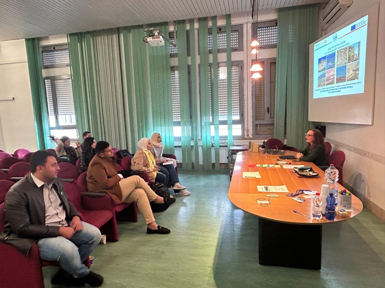 قسم الهندسة المعمارية بجامعة النهضة يتلقى تدريبًا مكثفًا في جامعة باليرمو بإيطاليا في إطار مشروع ERASMUS+ التابع للاتحاد الأوروبي
