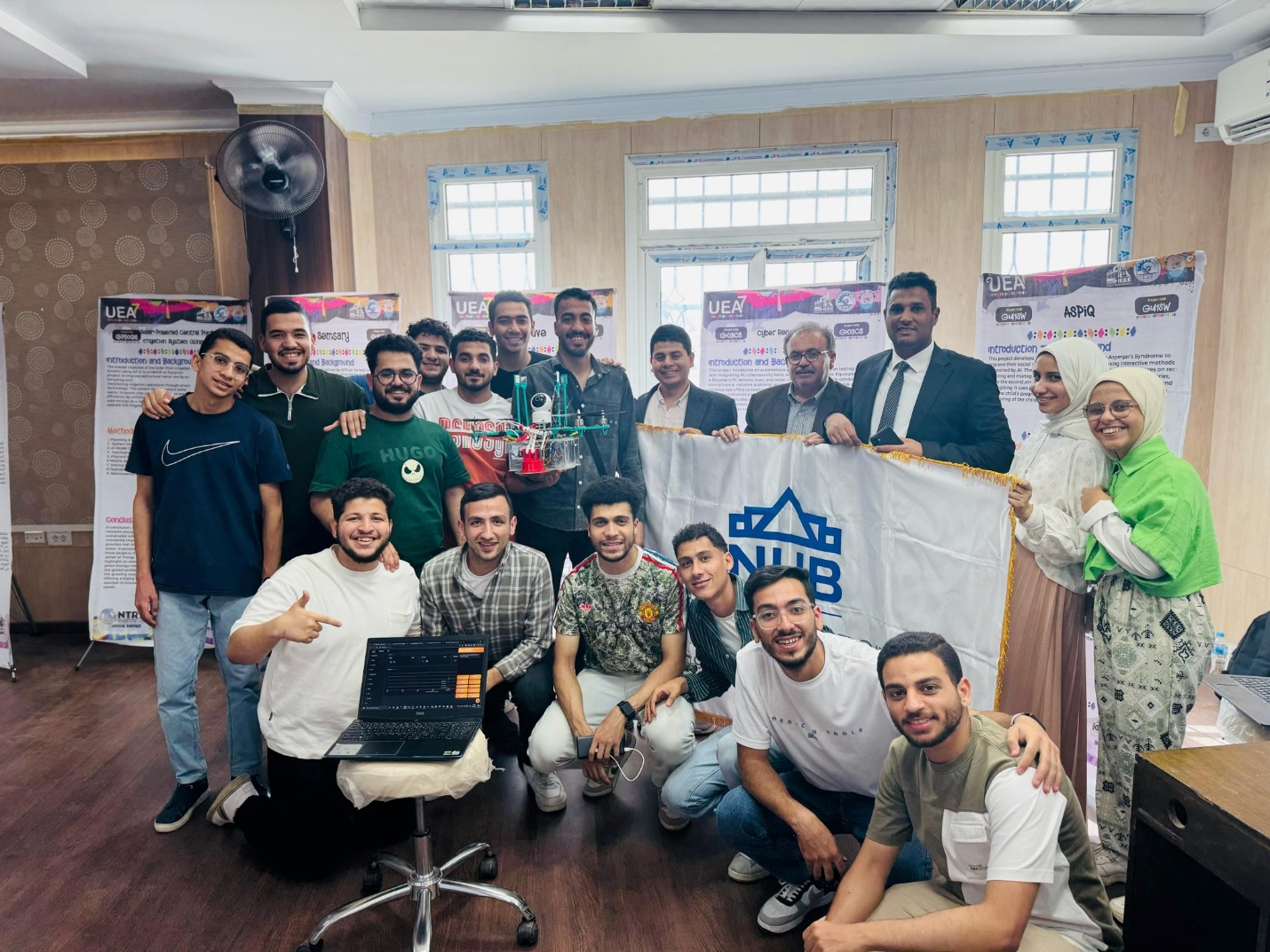 مشاركة مشرّفة لطلاب جامعة النهضة في “Upper Egypt in Action” بجامعة أسوان