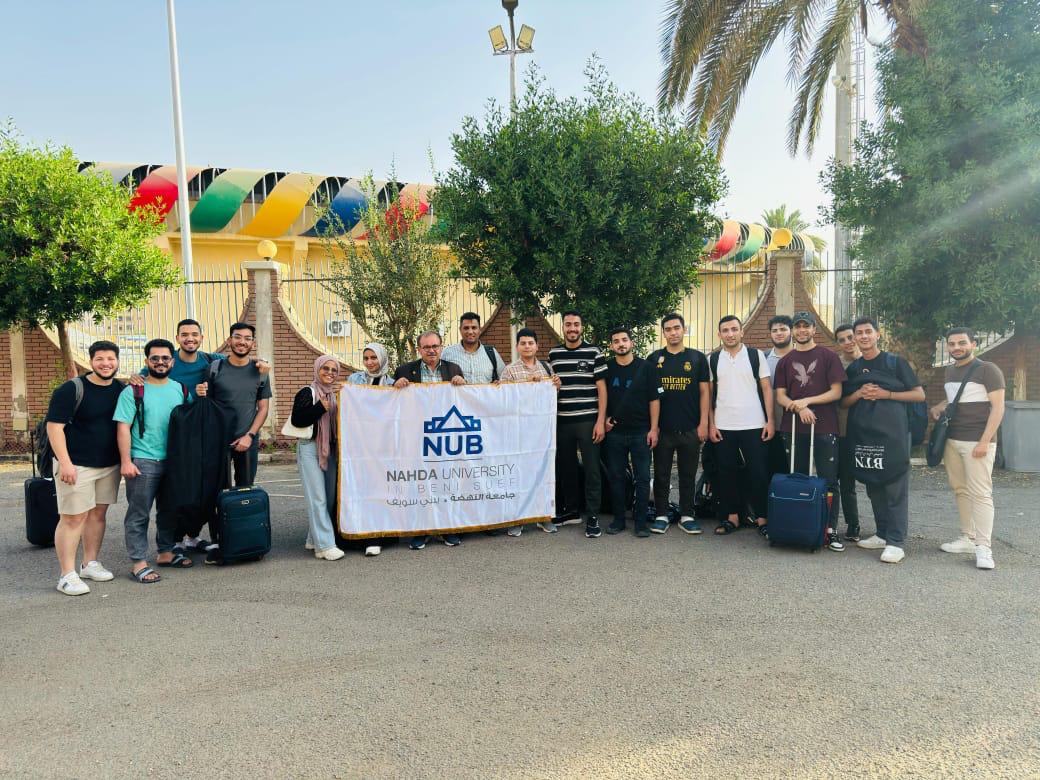 مشاركة مشرّفة لطلاب جامعة النهضة في “Upper Egypt in Action” بجامعة أسوان